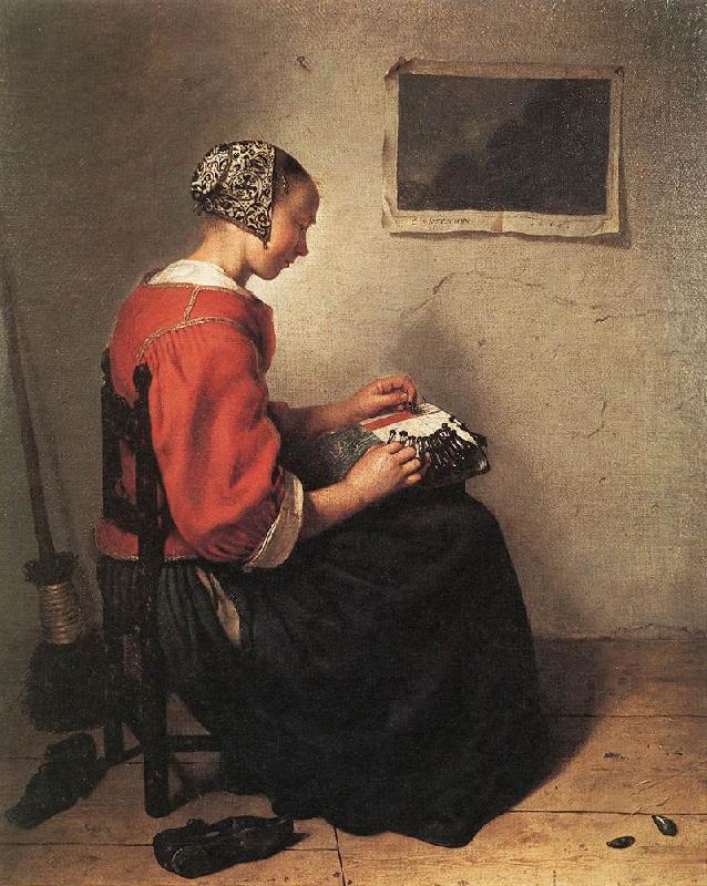 The Lace-Maker, NETSCHER, Caspar